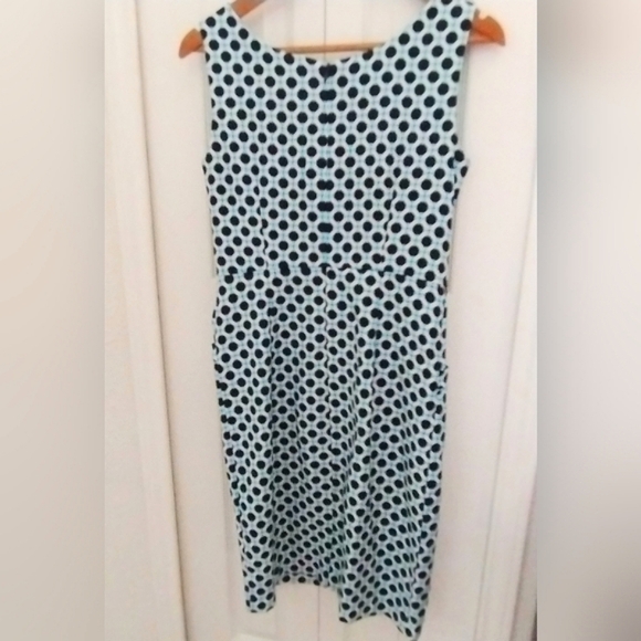 Mod Geometric Print Dress by London Times - Picture 4 of 13